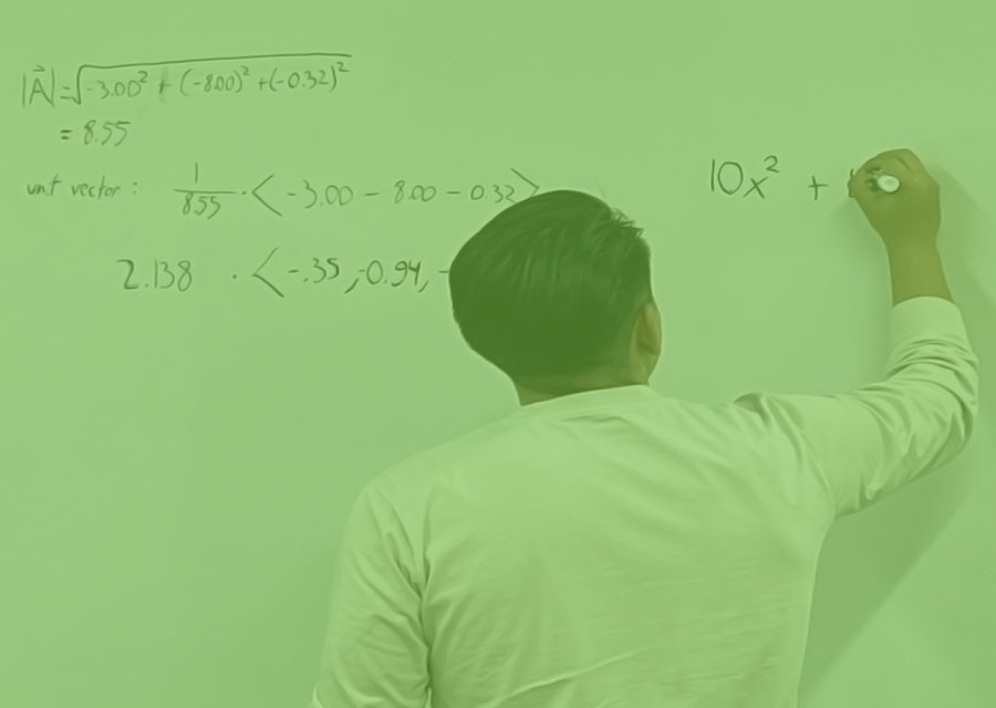 Math at whiteboard